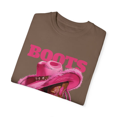 Bohemian Style Unisex T-Shirt - "Boots on the Ground"