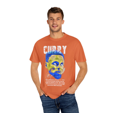 Unisex Garment-Dyed T-Shirt - Stylish Tribute to Curry | Perfect for Basketball Fans