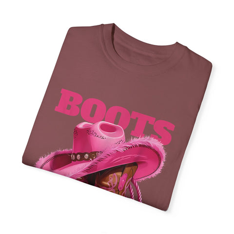 Bohemian Style Unisex T-Shirt - "Boots on the Ground"