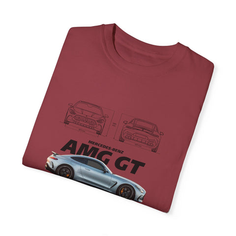 Mercedes AMG GT Unisex Garment-Dyed T-Shirt - Car Enthusiast Apparel