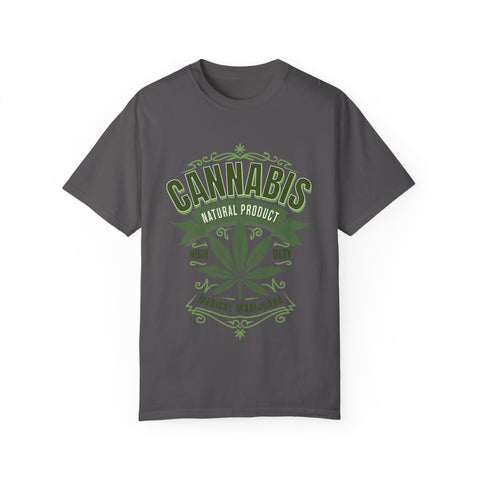 Unisex Cannabis T-Shirt - Natural Product Design