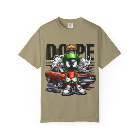 Cool Cartoon Car T-Shirt - Dope Marvin the Martian Design