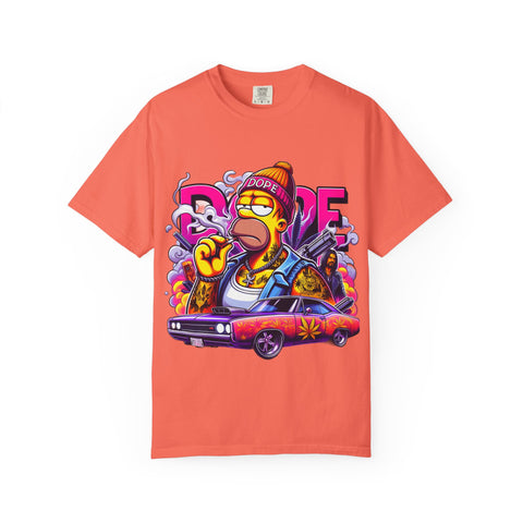 Dope Vibes Unisex Garment-Dyed T-Shirt - Streetwear Style
