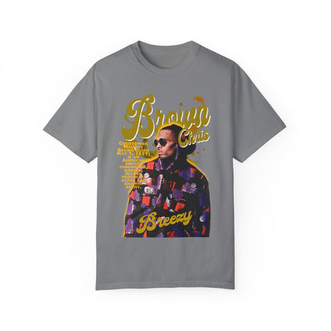 Breezy Summer Vibes Unisex Garment-Dyed T-Shirt