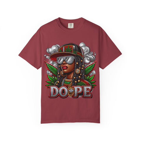 Dope Graphic Unisex Garment-Dyed T-Shirt – Stylish Cannabis-Inspired Tee for Everyday Wear