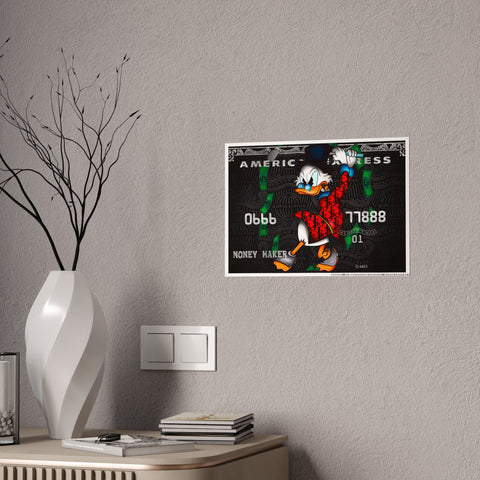 Mickey Money Maker Gloss Poster