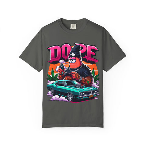 Cool Graphic T-Shirt - 'Dope' Vintage Cartoon Design