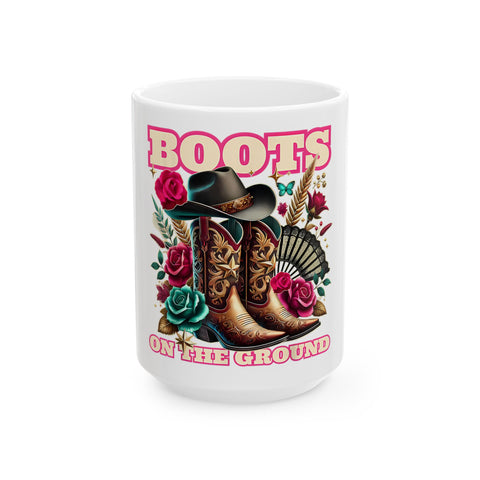 Boogie On The Road Ceramic Coffee Mug - 11oz & 15oz