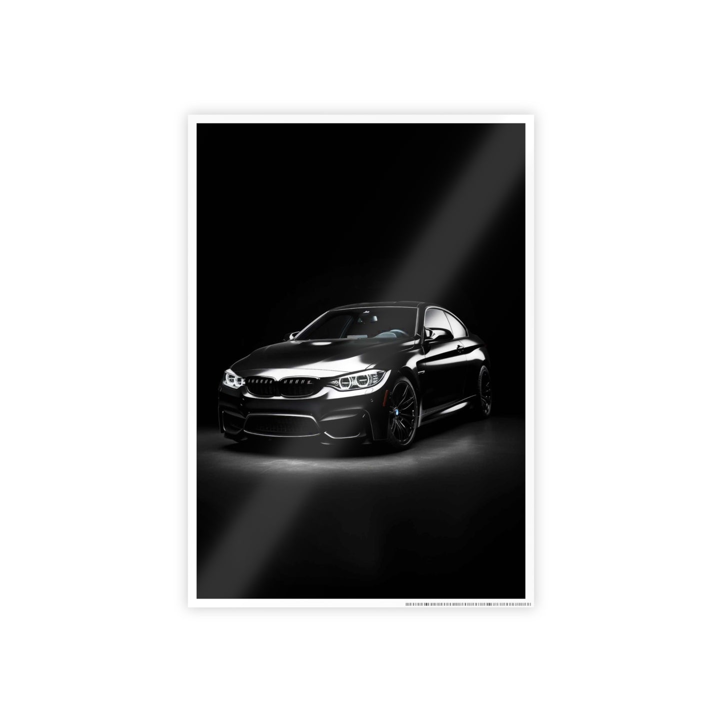 Luxury Car Gloss Poster - Modern Automotive Wall Art for Enthusiasts
