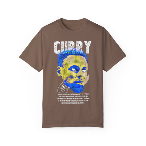 Unisex Garment-Dyed T-Shirt - Stylish Tribute to Curry | Perfect for Basketball Fans