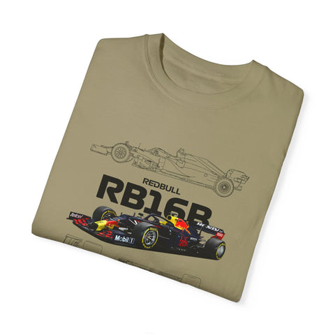 Unisex Garment-Dyed T-shirt - Red Bull Formula 1 Team Graphic Tee
