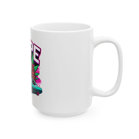 Dope Vibes Ceramic Mug - 11oz & 15oz for Coffee Lovers