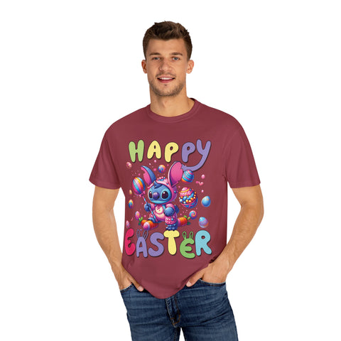 Happy Easter Unisex Garment-Dyed T-Shirt