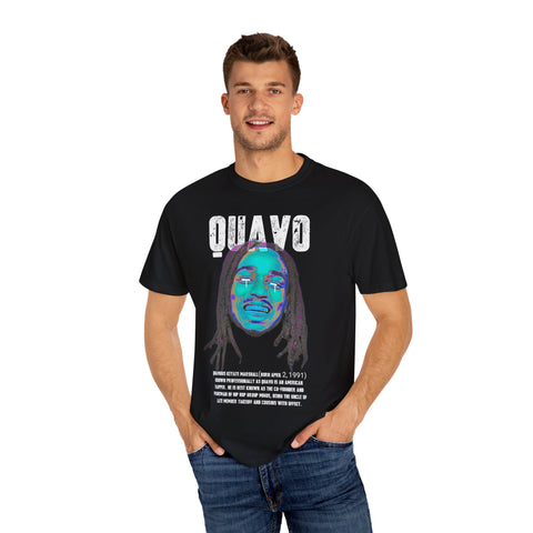 Unisex Garment-Dyed T-Shirt - Quavo Tribute Tee