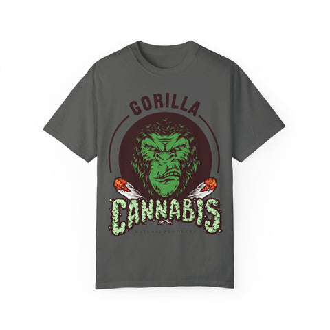 Gorilla Cannabis Unisex T-Shirt - Bold Graphic Tee for Nature Lovers