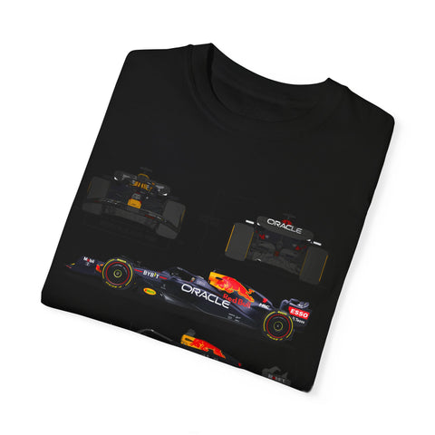 Red Bull Racing Unisex T-Shirt - 350 KM/H, UG Turbo, 15,000 RPM