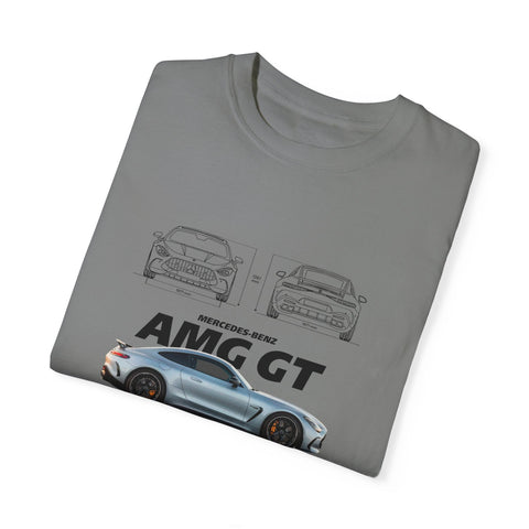 Mercedes AMG GT Unisex Garment-Dyed T-Shirt - Car Enthusiast Apparel