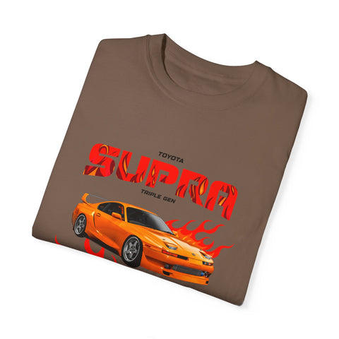 Toyota Supra Vintage Graphic T-Shirt - Perfect for Car Enthusiasts