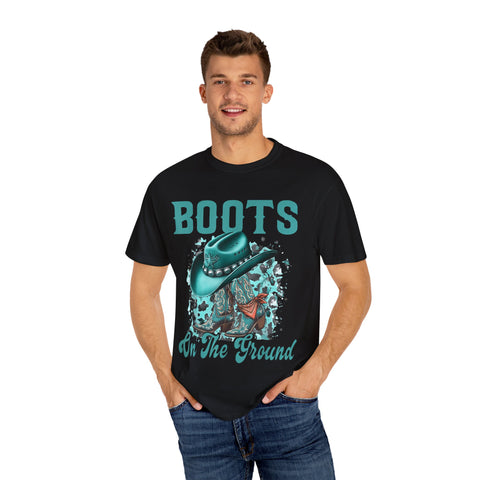 Cowboy Boots Graphic T-Shirt for Western Fashion Lovers