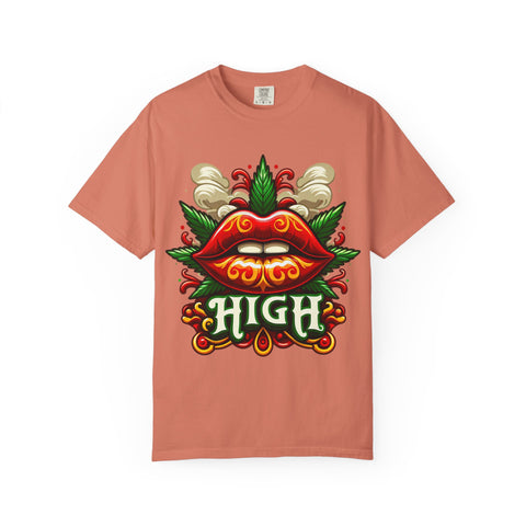 High Vibes Unisex Garment-Dyed T-Shirt