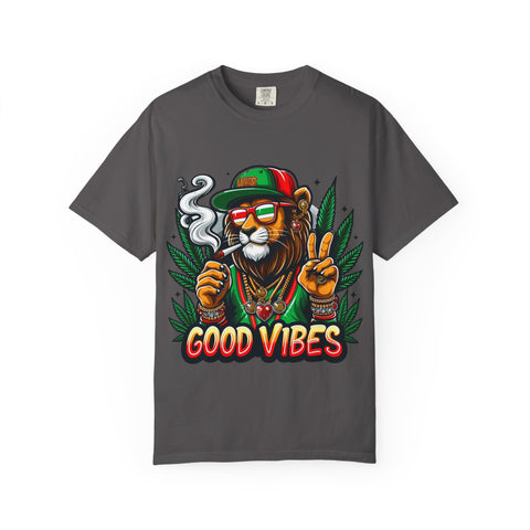 Good Vibes Unisex Garment-Dyed T-Shirt