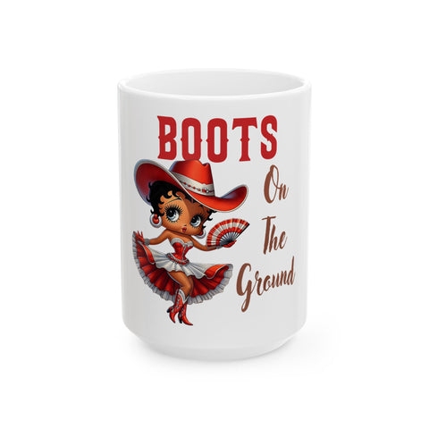 Vintage Betty Boop Ceramic Mug - Perfect Gift for Retro Lovers
