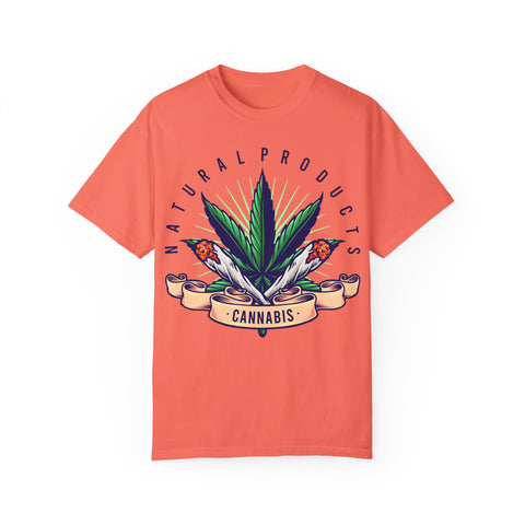 Cannabis Natural Products T-Shirt - Unisex Garment-Dyed Tee for Eco-Conscious Individuals