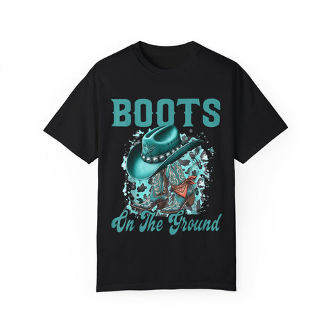 Cowboy Boots Graphic T-Shirt for Western Fashion Lovers