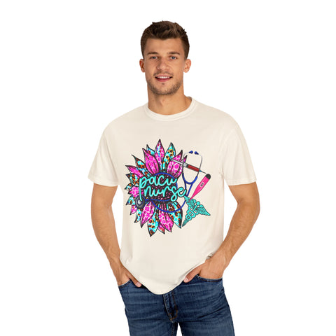 Vibrant Floral Unisex T-Shirt - Perfect for Nurses | Gift for Healthcare Heroes