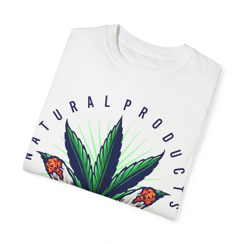 Cannabis Natural Products T-Shirt - Unisex Garment-Dyed Tee for Eco-Conscious Individuals