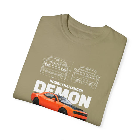 Dodge Challenger Demon T-Shirt - Unisex Vintage Car Tee