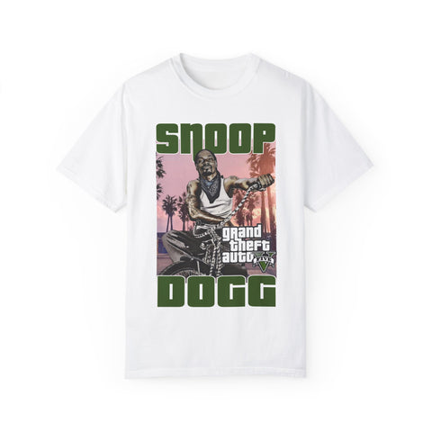 Snoop Dogg Graphic T-Shirt - Retro Grand Theft Auto Design