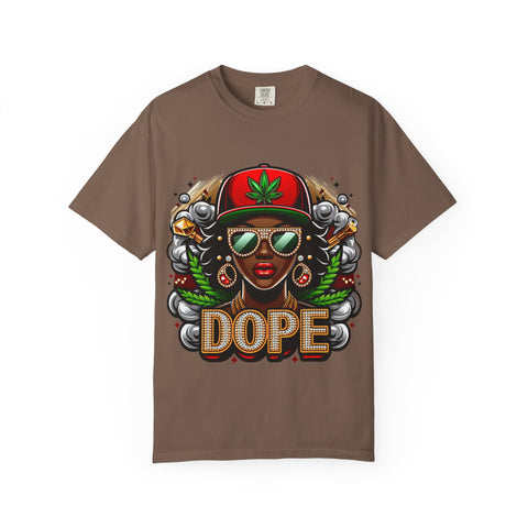 Dope Vibe Unisex Garment-Dyed T-Shirt - Cool Urban Fashion Tee