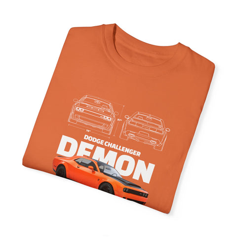 Dodge Challenger Demon T-Shirt - Unisex Vintage Car Tee