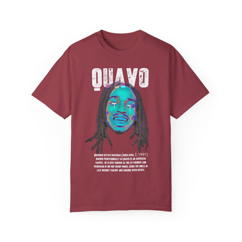 Unisex Garment-Dyed T-Shirt - Quavo Tribute Tee