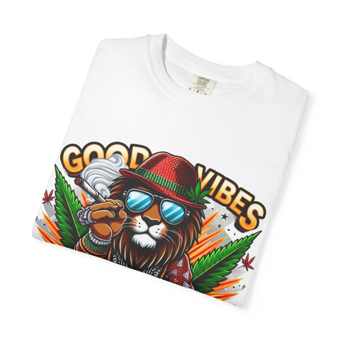 Good Vibes Unisex Garment-Dyed T-Shirt