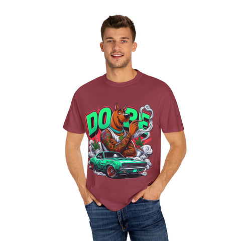 Dope Scooby-Doo Unisex T-Shirt - Vintage Car Design