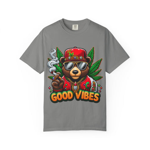 Good Vibes Unisex Garment-Dyed T-Shirt