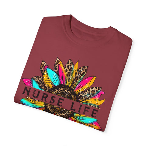 Nurse Life Unisex Garment-Dyed T-Shirt | Perfect Gift for Healthcare Heroes