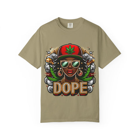 Dope Vibe Unisex Garment-Dyed T-Shirt - Cool Urban Fashion Tee