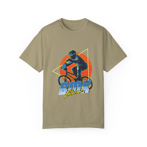 BMX Adventure Unisex Garment-Dyed T-Shirt