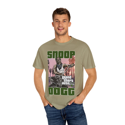 Snoop Dogg Graphic T-Shirt - Retro Grand Theft Auto Design