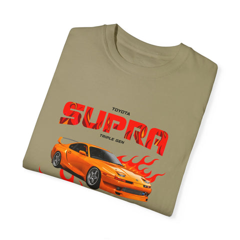 Toyota Supra Vintage Graphic T-Shirt - Perfect for Car Enthusiasts
