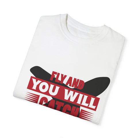 Catch the Swallow T-Shirt - Unisex Garment-Dyed Tee for Adventurers