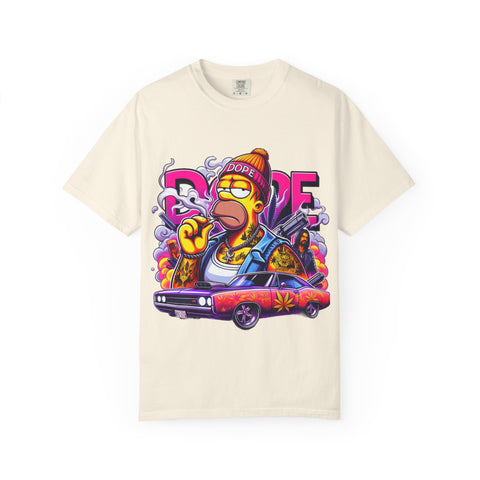 Dope Vibes Unisex Garment-Dyed T-Shirt - Streetwear Style