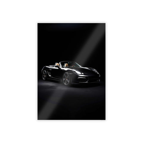 Sleek Sports Car Gloss Poster - Elegant Wall Art for Car Enthusiasts