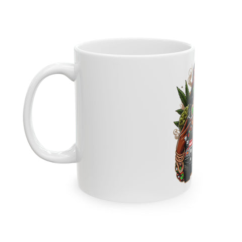 Urban Style Ceramic Mug - DOPE Design (11oz, 15oz) - Perfect for Coffee Lovers and Trendsetters