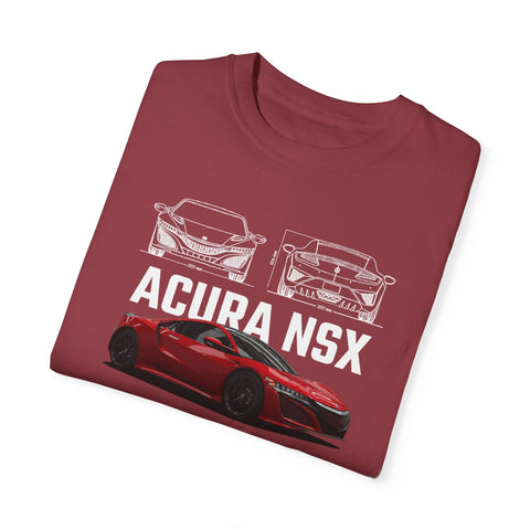 Acura NSX Unisex Garment-Dyed T-Shirt – Car Enthusiast Apparel for Auto Lovers