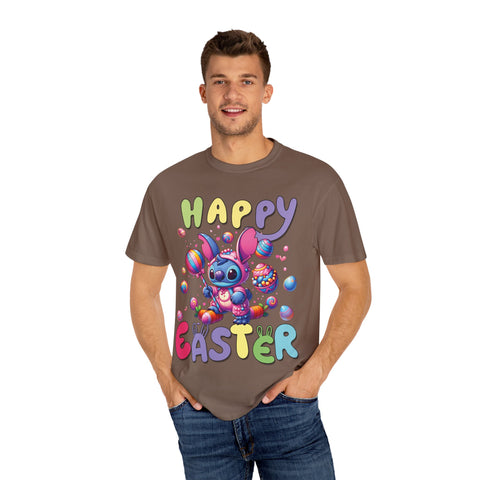 Happy Easter Unisex Garment-Dyed T-Shirt