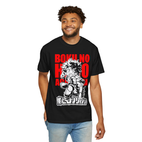 Boku No Hero Academia Unisex Garment-Dyed T-Shirt